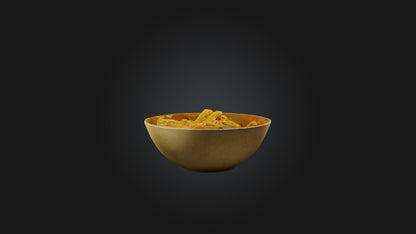 3D model Pasta Bowl Model VR / AR / low-poly
