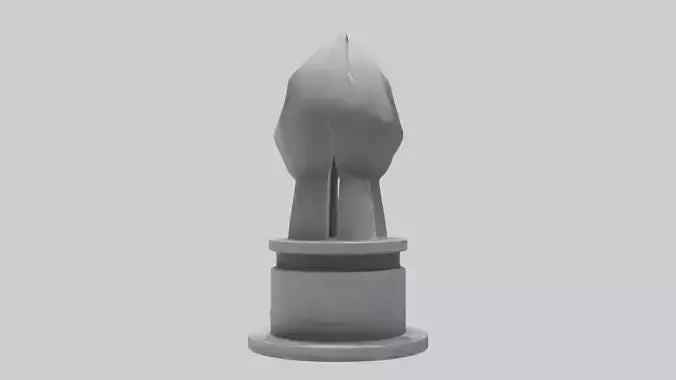 3D model Peaceful Revolution monument model VR / AR / low-poly