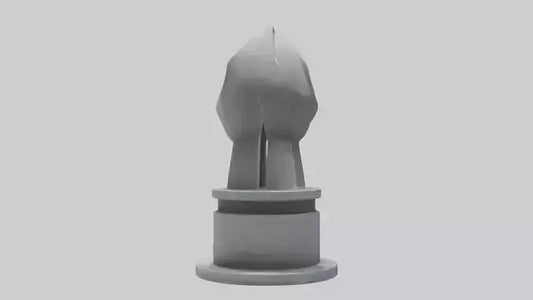 3D model Peaceful Revolution monument model VR / AR / low-poly