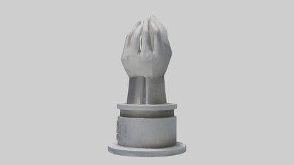 3D model Peaceful Revolution monument model VR / AR / low-poly