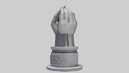 3D model Peaceful Revolution monument model VR / AR / low-poly