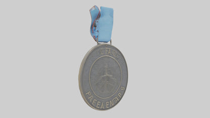 Peacekeepers Medal model VR / AR / low-poly