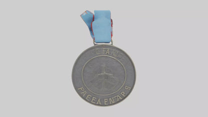 Peacekeepers Medal model VR / AR / low-poly