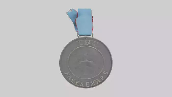 Peacekeepers Medal model VR / AR / low-poly