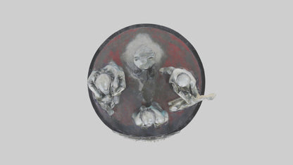 3D model Pearl Jam statue model VR / AR / low-poly