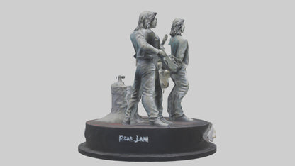 3D model Pearl Jam statue model VR / AR / low-poly