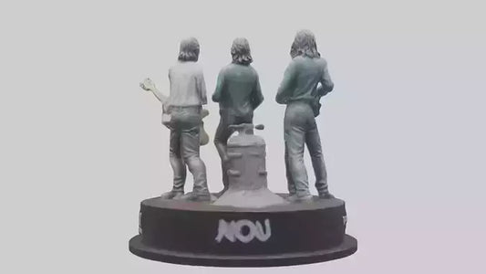 3D model Pearl Jam statue model VR / AR / low-poly