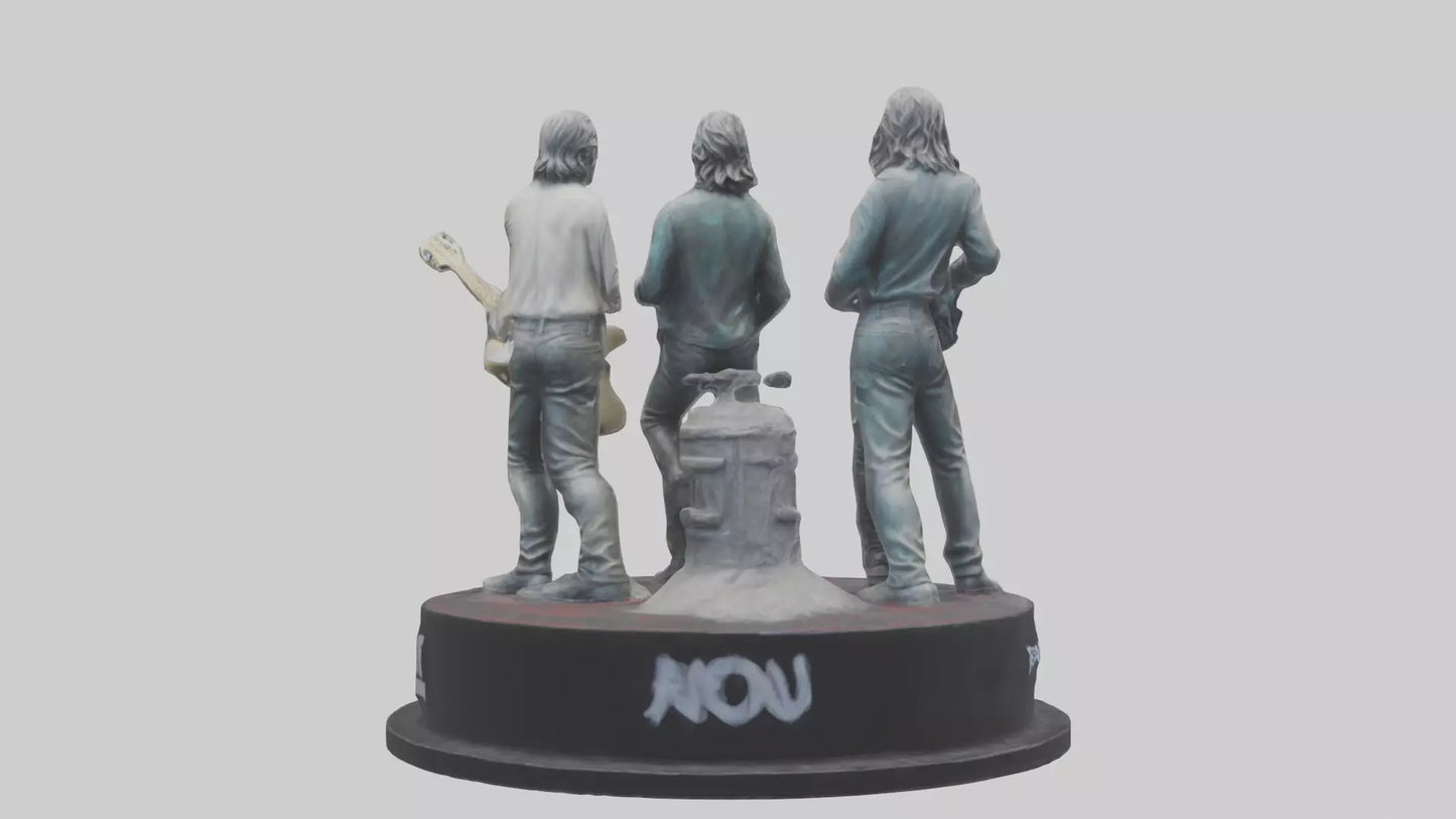 3D model Pearl Jam statue model VR / AR / low-poly