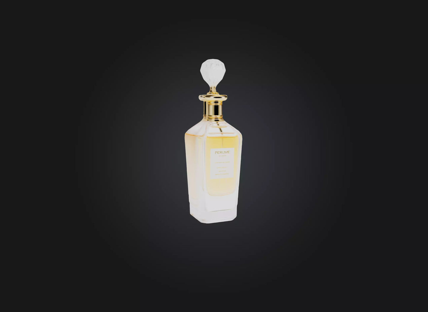3D model Perfume VR / AR / low-poly