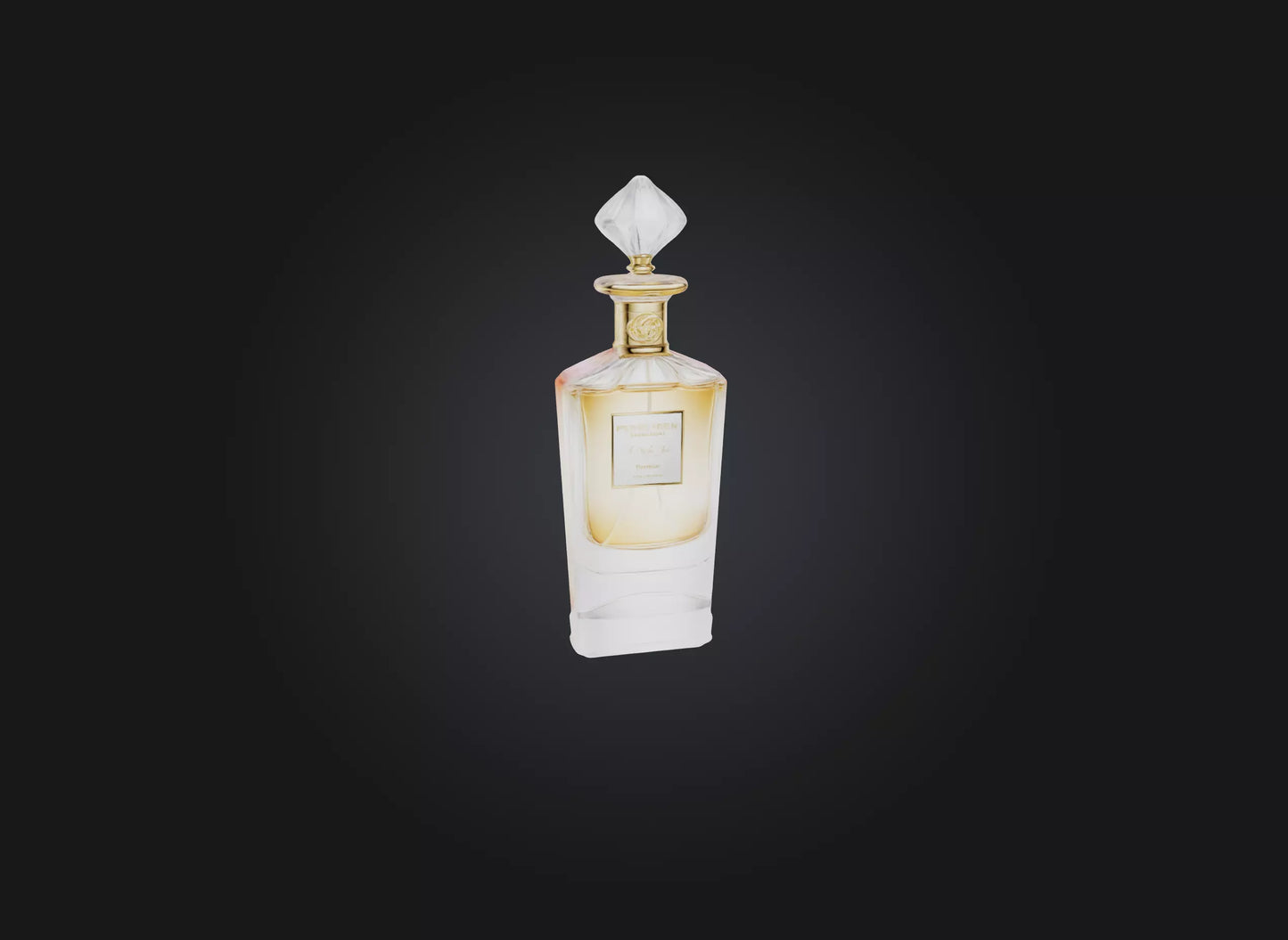 3D model perfume model VR / AR / low-poly