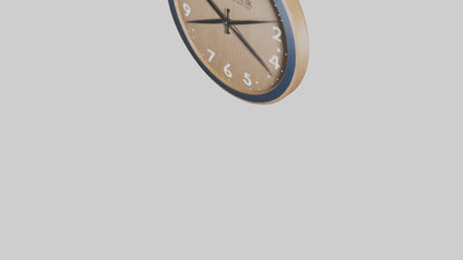 3D model Personalizable Wall Clock model VR / AR / low-poly