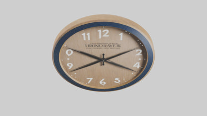 3D model Personalizable Wall Clock model VR / AR / low-poly