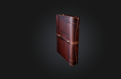 3D model Personalized Leather Journal VR / AR / low-poly
