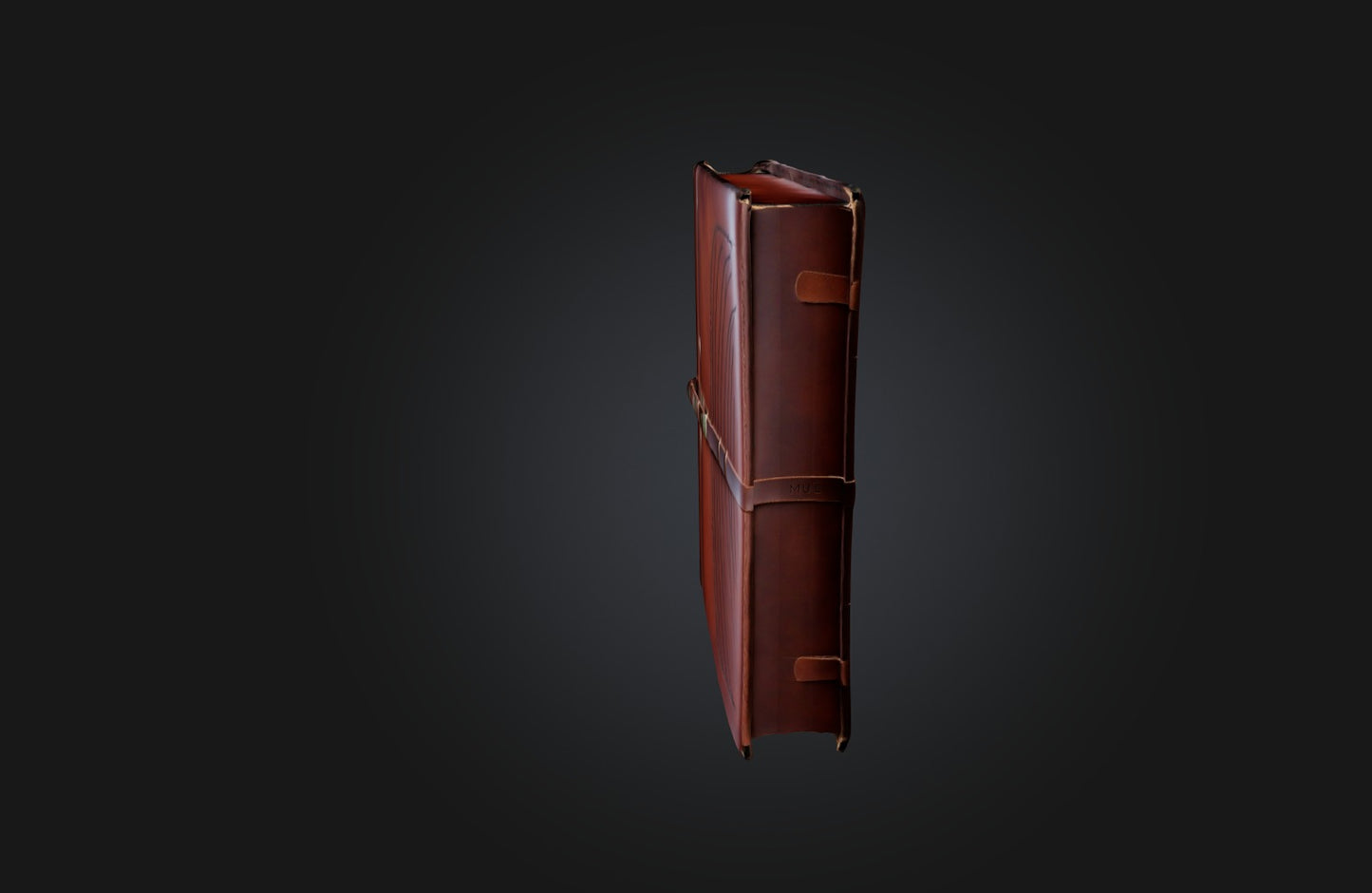 3D model Personalized Leather Journal VR / AR / low-poly