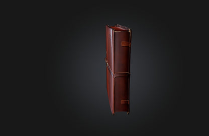 3D model Personalized Leather Journal VR / AR / low-poly