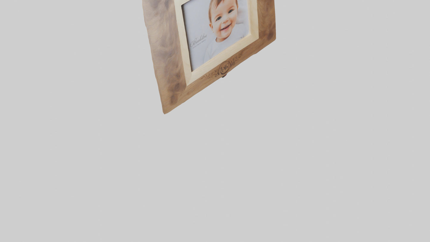 3D model Personalized photo frame model VR / AR / low-poly