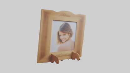 3D model Personalized photo frame model VR / AR / low-poly