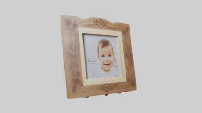 3D model Personalized photo frame model VR / AR / low-poly
