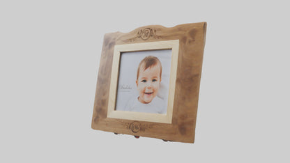 3D model Personalized photo frame model VR / AR / low-poly