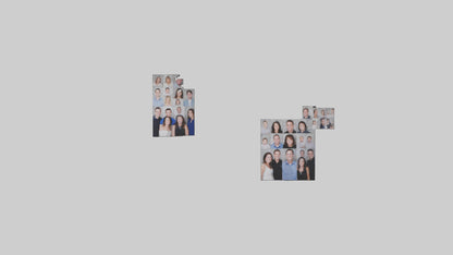 3D model Personalized Photo Wall VR / AR / low-poly