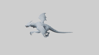 Phantom beast model VR / AR / low-poly