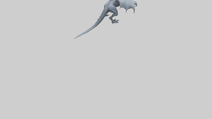 Phantom beast model VR / AR / low-poly