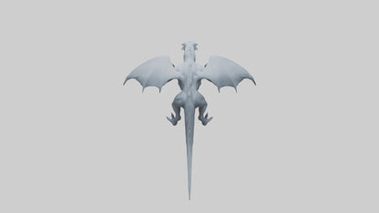 Phantom beast model VR / AR / low-poly