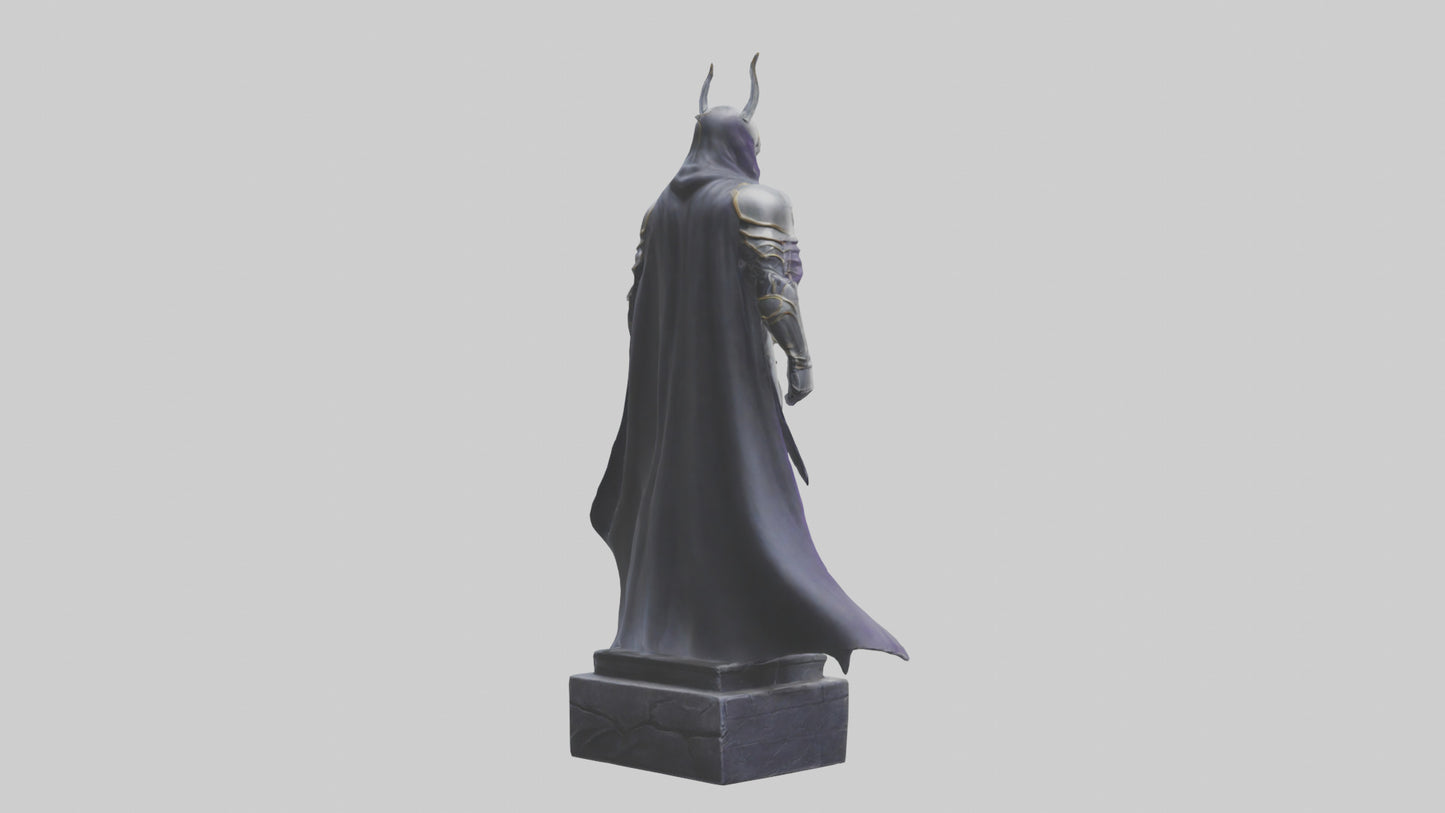 3D model Phantom Knight statue model VR / AR / low-poly