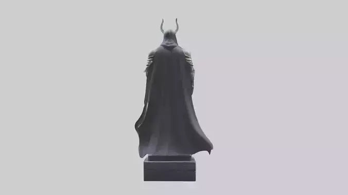 3D model Phantom Knight statue model VR / AR / low-poly