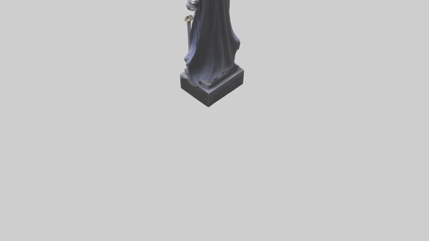 3D model Phantom Knight statue model VR / AR / low-poly