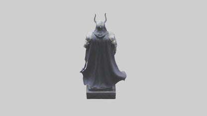 3D model Phantom Knight statue model VR / AR / low-poly