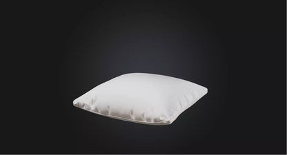 3D model Pillow VR / AR / low-poly