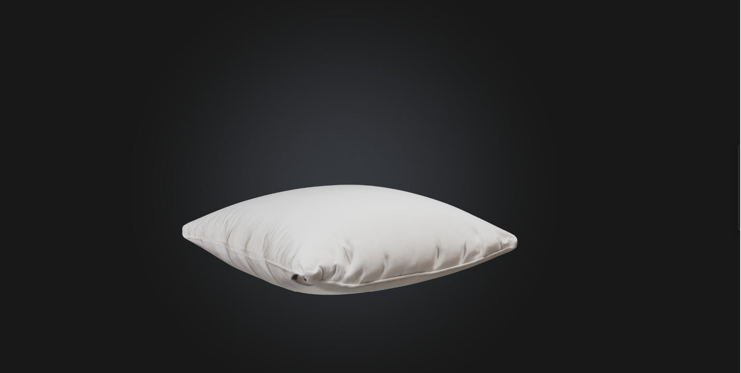 3D model Pillow VR / AR / low-poly