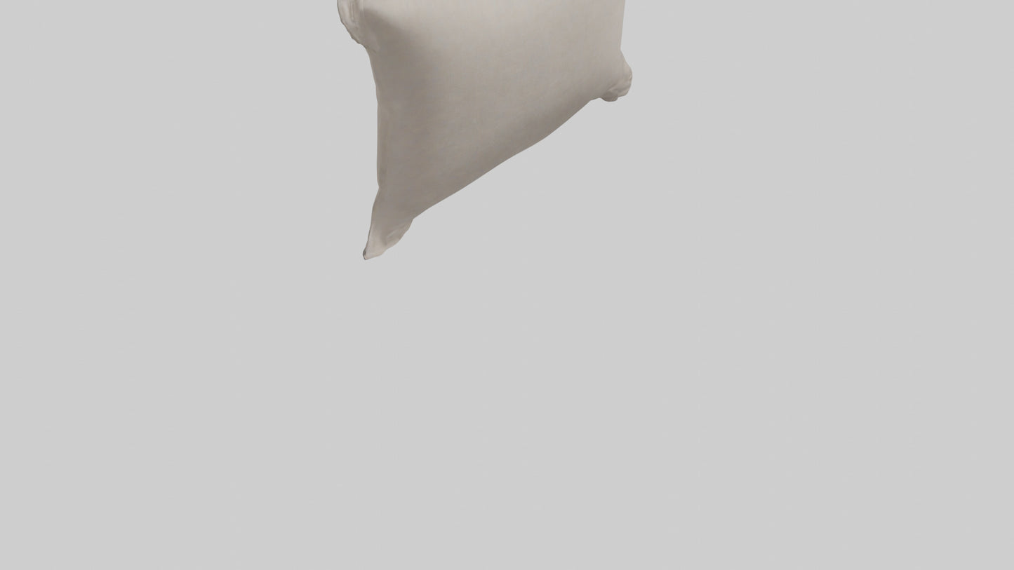 3D model Pillowcase model VR / AR / low-poly