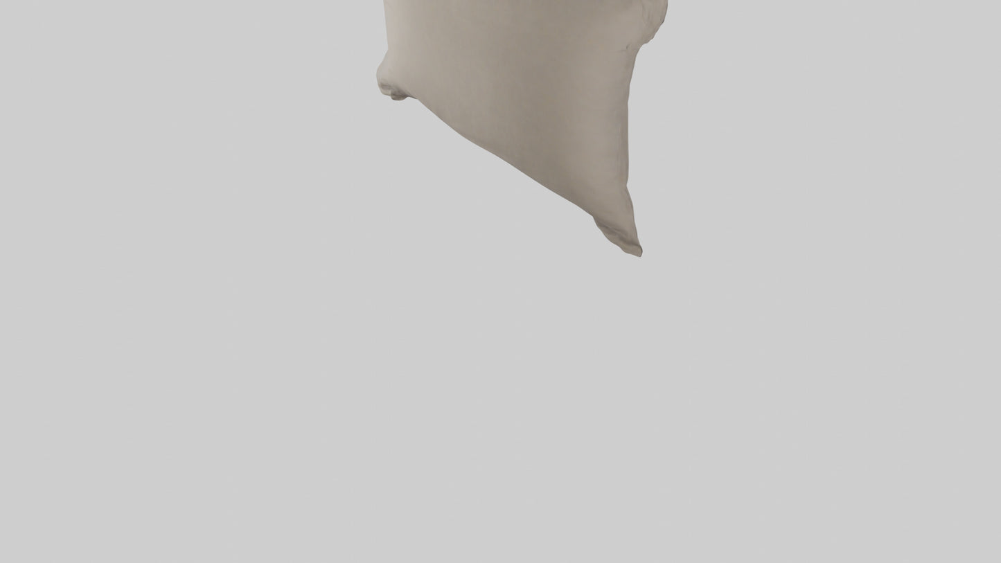 3D model Pillowcase model VR / AR / low-poly