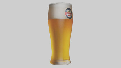 3D model Pilsner beer model VR / AR / low-poly