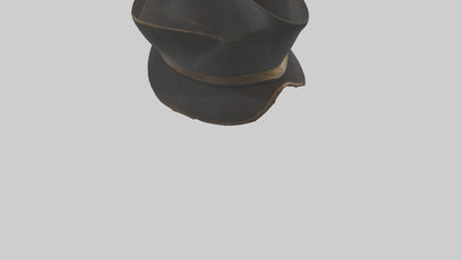 3D model Pirate Hat model VR / AR / low-poly