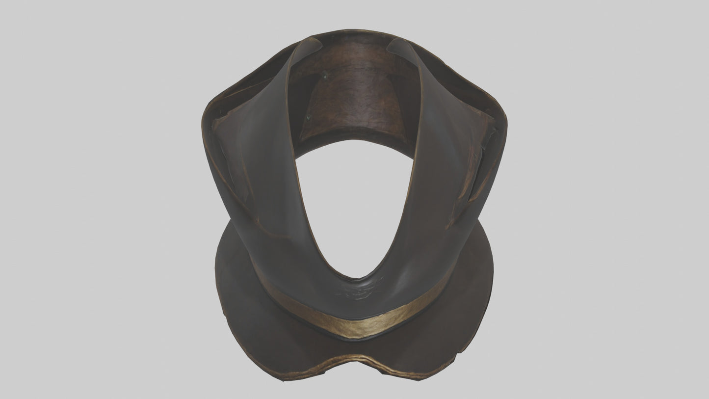 3D model Pirate Hat model VR / AR / low-poly