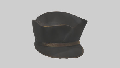 3D model Pirate Hat model VR / AR / low-poly