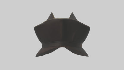 3D model Pirate Hat model VR / AR / low-poly