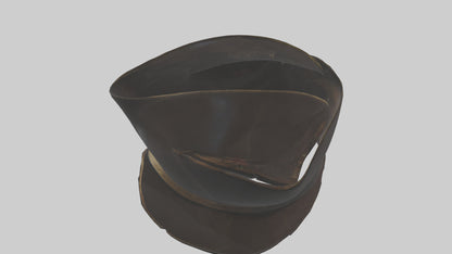 3D model Pirate Hat model VR / AR / low-poly