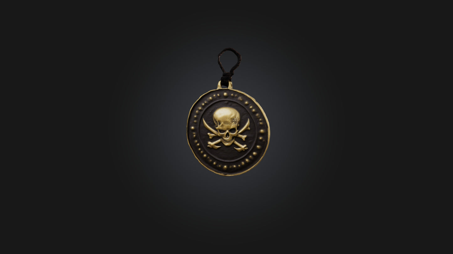 Pirates Medallion 3D model