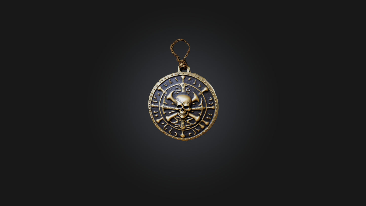 Pirates Medallion 3D model