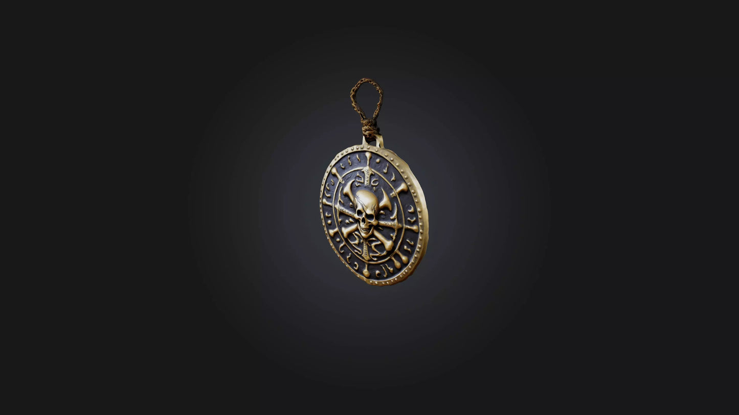 Pirates Medallion 3D model