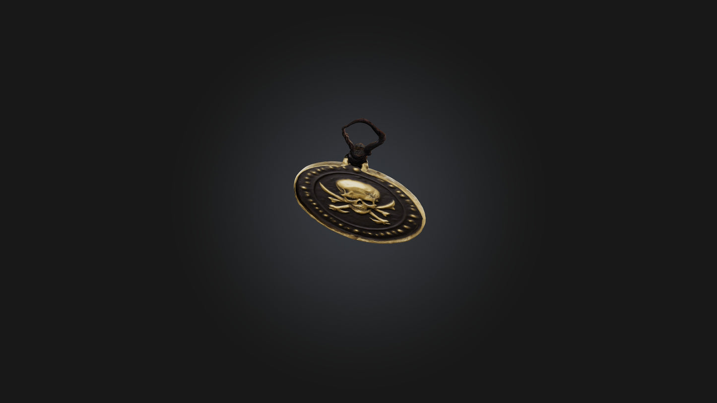 Pirates Medallion 3D model