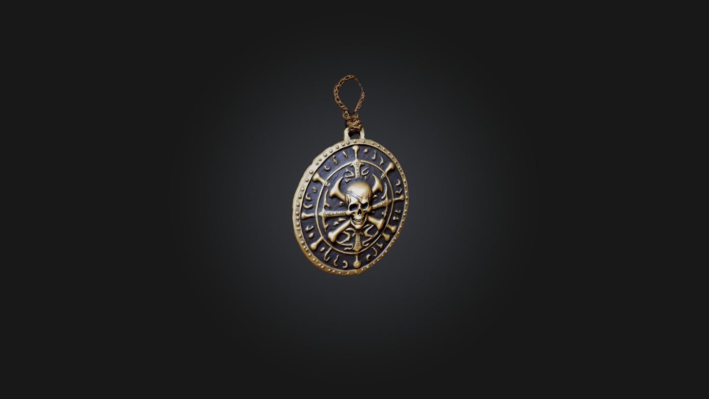 Pirates Medallion 3D model
