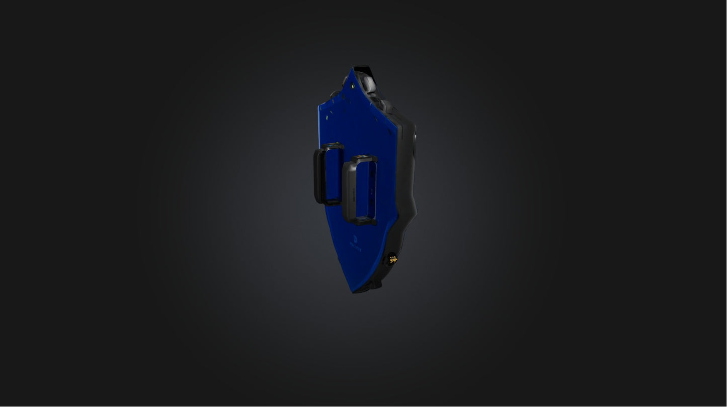 3D model Pixel Shield   VR / AR / low-poly