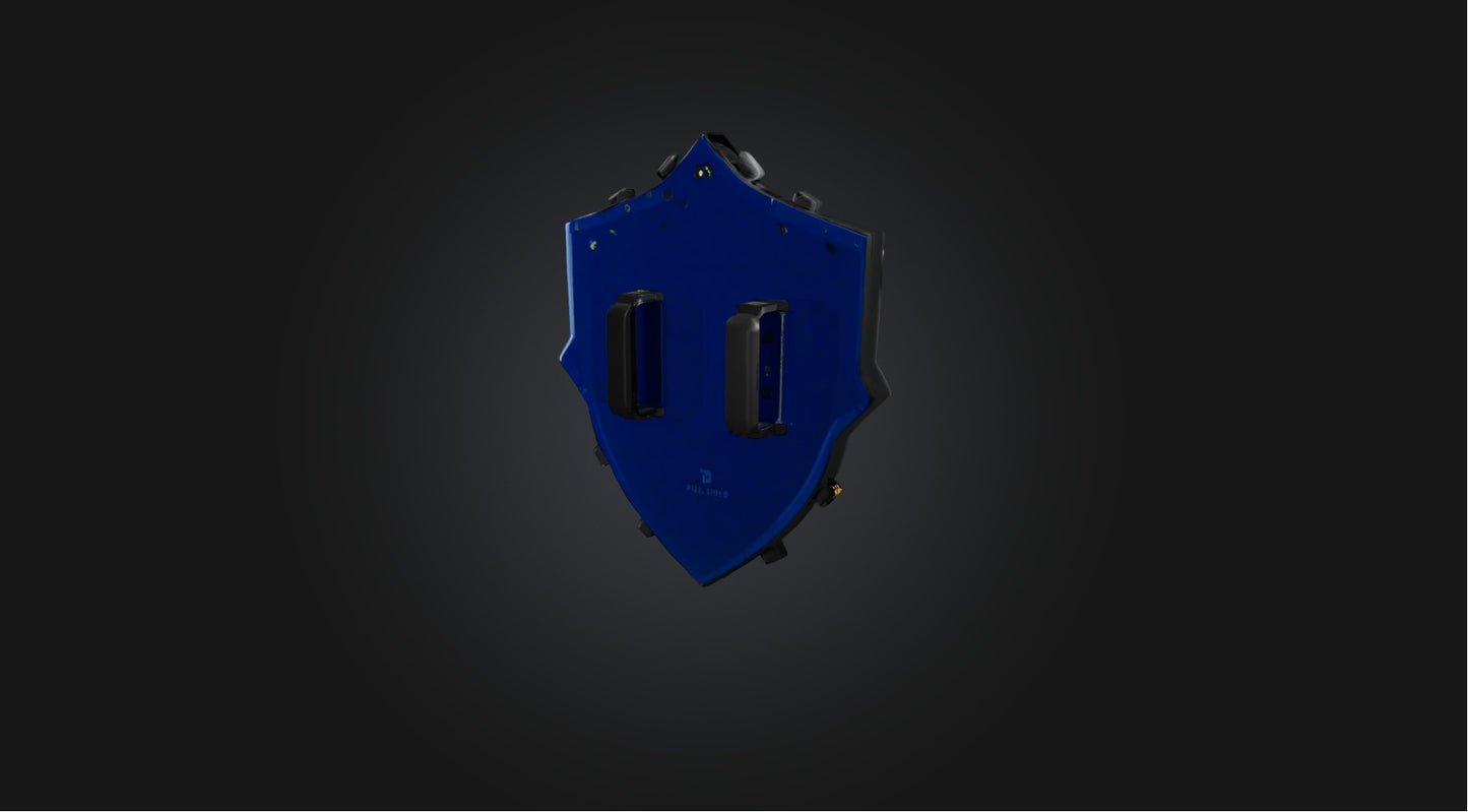 3D model Pixel Shield   VR / AR / low-poly