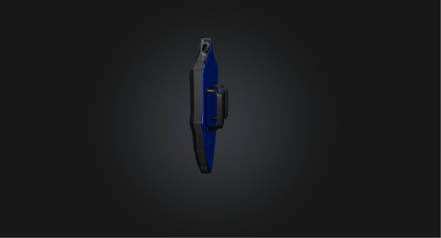 3D model Pixel Shield   VR / AR / low-poly