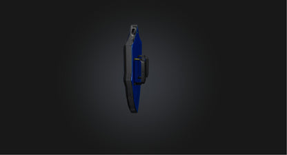 3D model Pixel Shield   VR / AR / low-poly